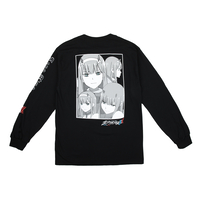 DARLING in the FRANXX - Zero Two Faces Long Sleeve - Crunchyroll Exclusive! image number 2